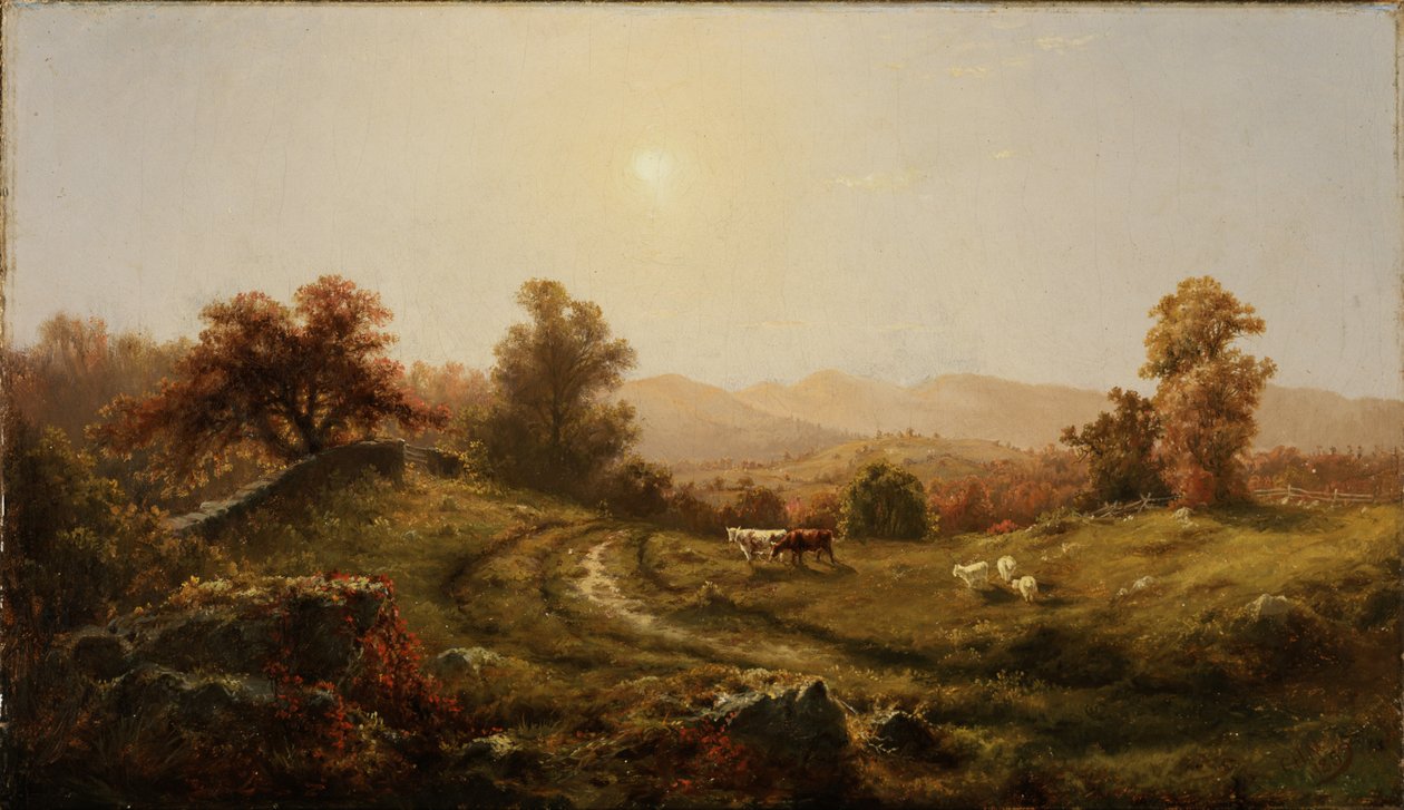 Landskap, 1859. av Charles H. Moore