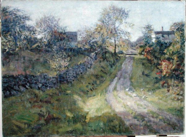 Hillside Road, Mystic, Connecticut av Charles Harold Davis