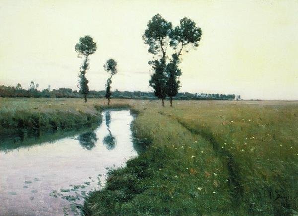Stien langs elven av Charles Harold Davis