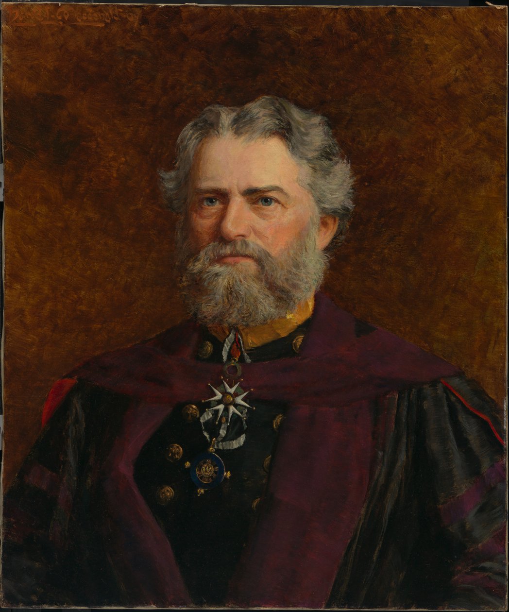 Simon Newcomb, 1909. av Charles Harold L. MacDonald