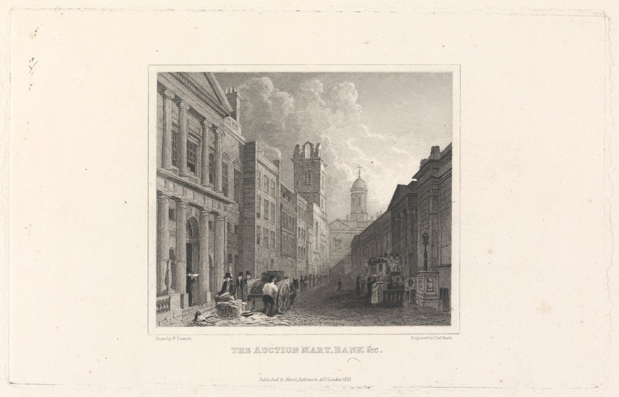 The Auction Mart, Bank & C. av Charles Heath
