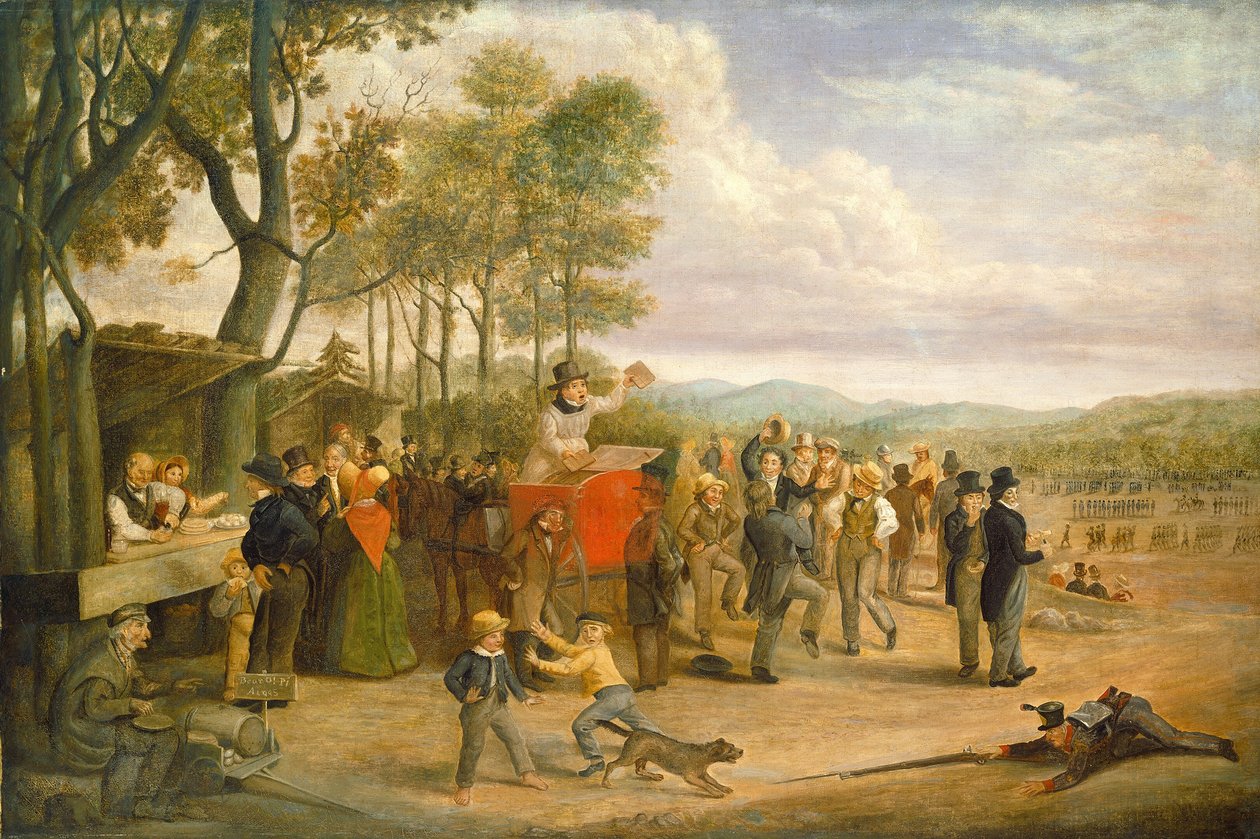 Mønstringsdag av Charles Henry Granger