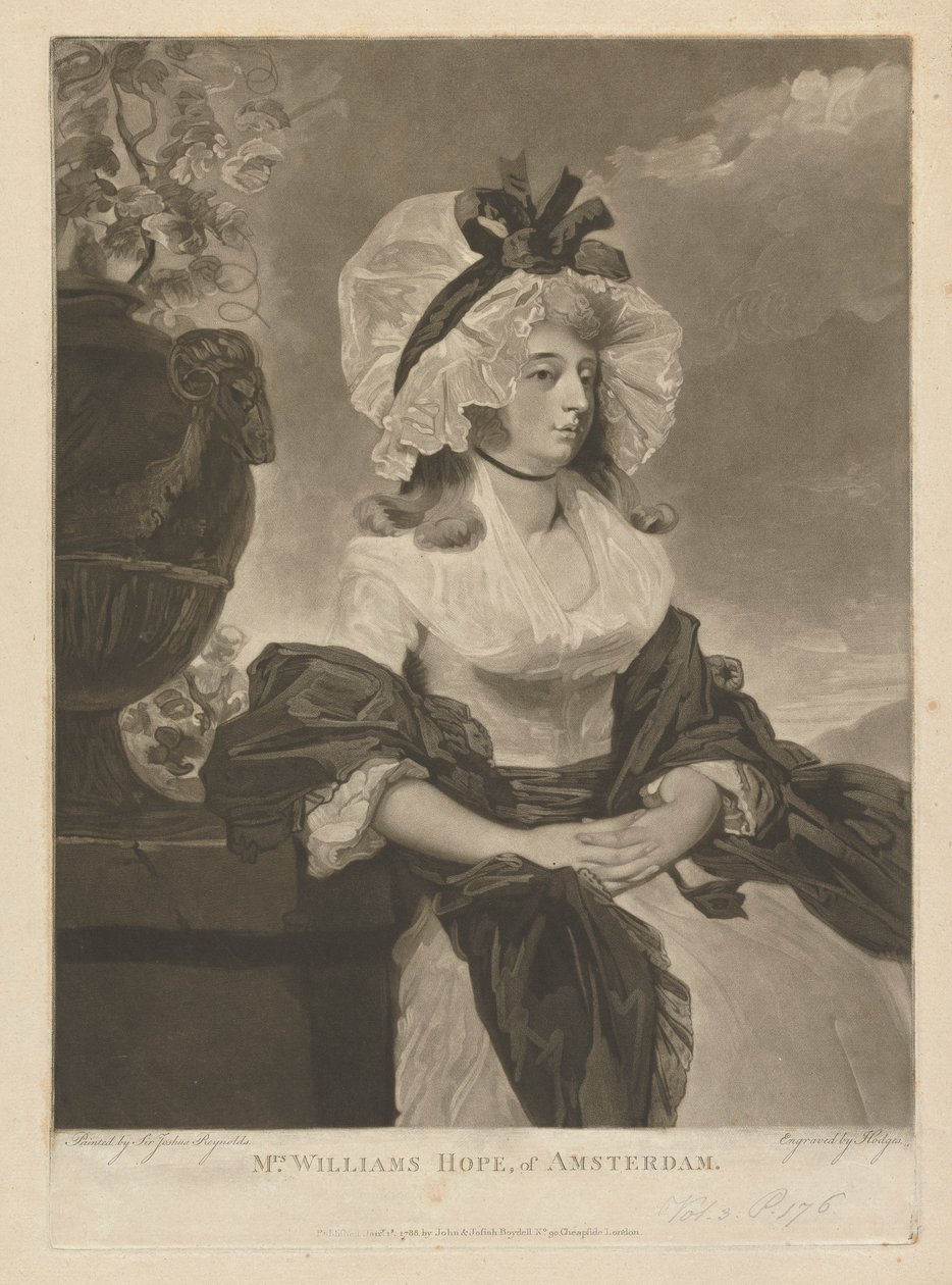 Mrs. Williams Hope fra Amsterdam av Charles Howard Hodges