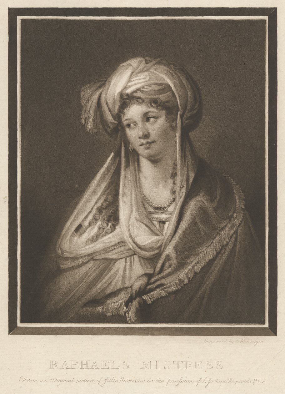 Raphaels elskerinne av Charles Howard Hodges