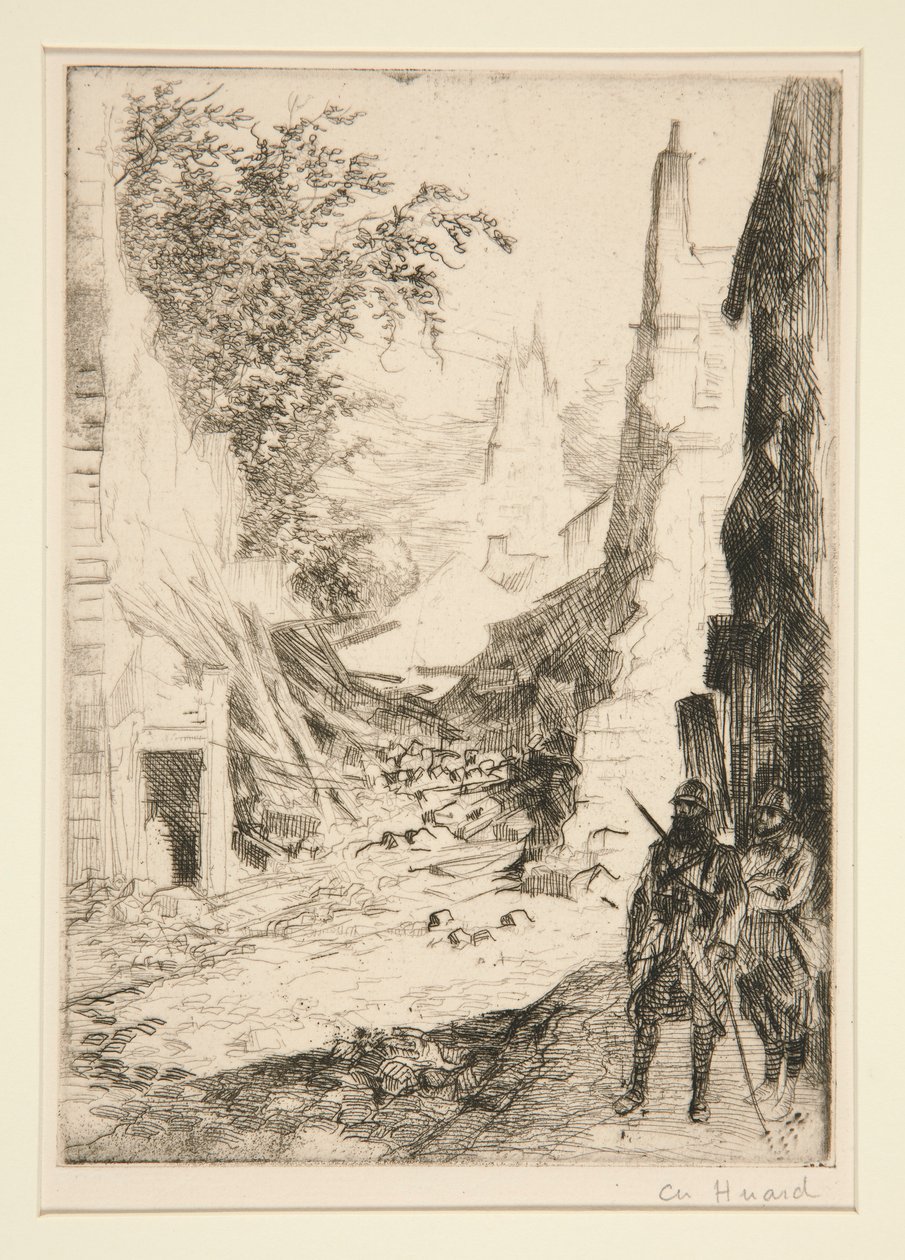Utsikt over St. Jean des Vignes av Charles Huard