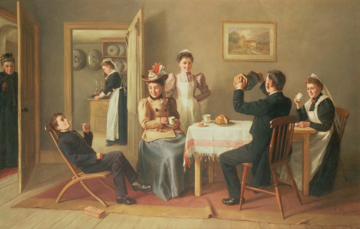 High Life Below Stairs, 1897 av Charles Hunt