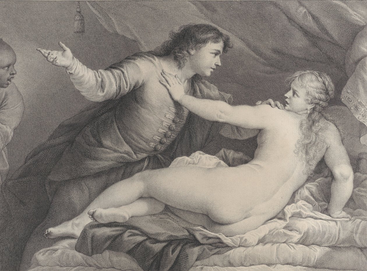 Tarquin og Lucretia, 1752. av Charles Hutin
