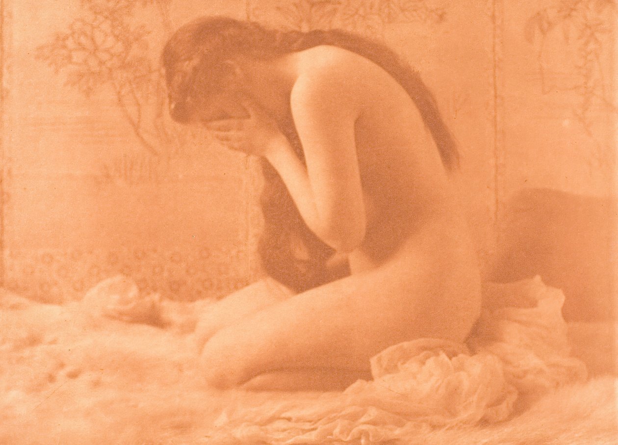 Gråtende Magdalen, ca. 1897. av Charles I. Berg