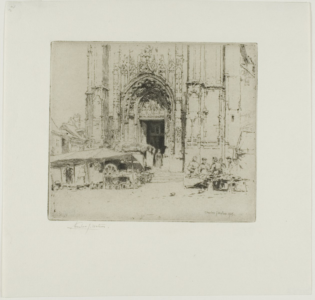 Neufchatel-en-Bray av Charles John Watson