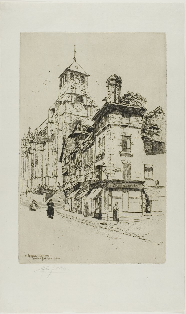 St. Jacques, Lisieux av Charles John Watson