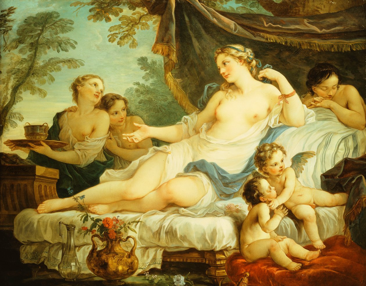 Venus tidsalder, av Charles Joseph Natoire