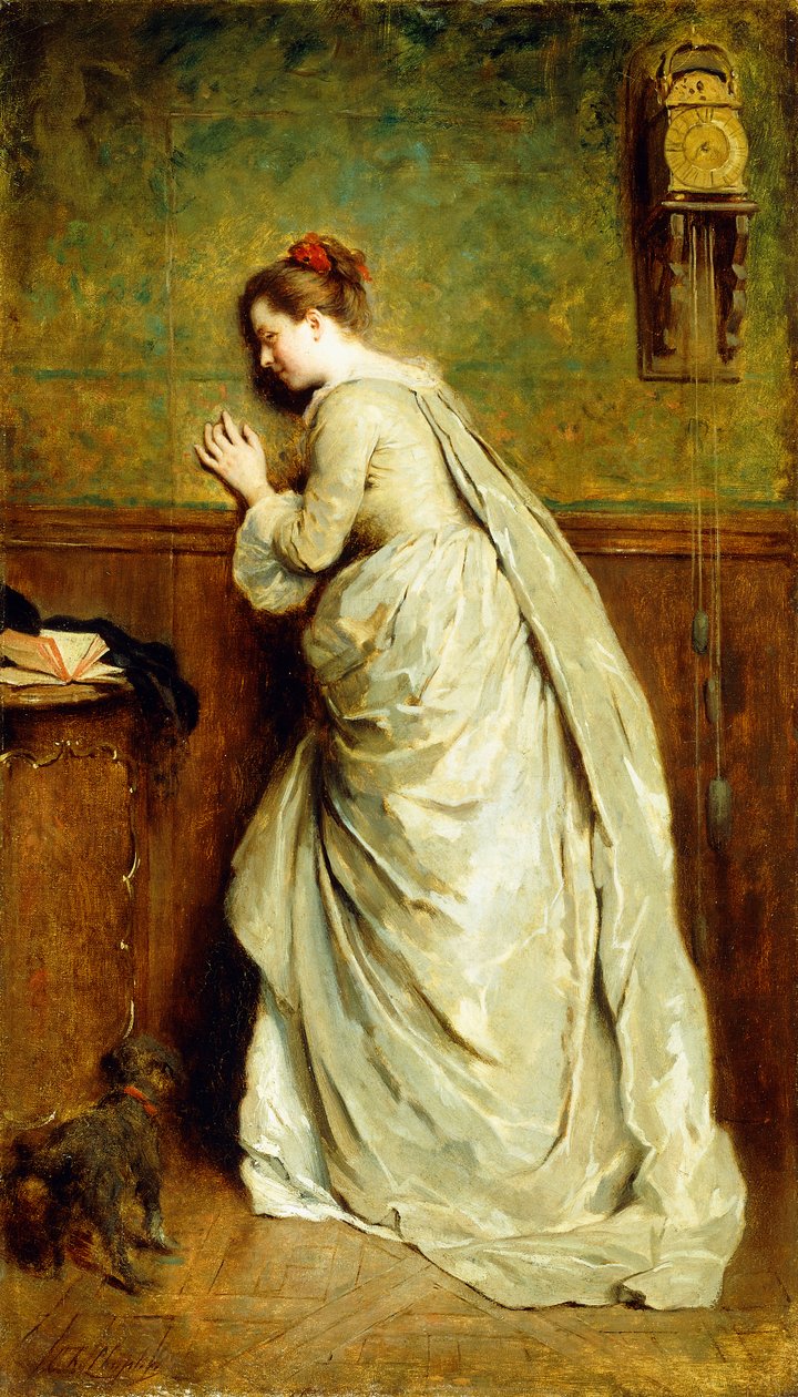 En samtale overhørt, av Charles Joshua Chaplin