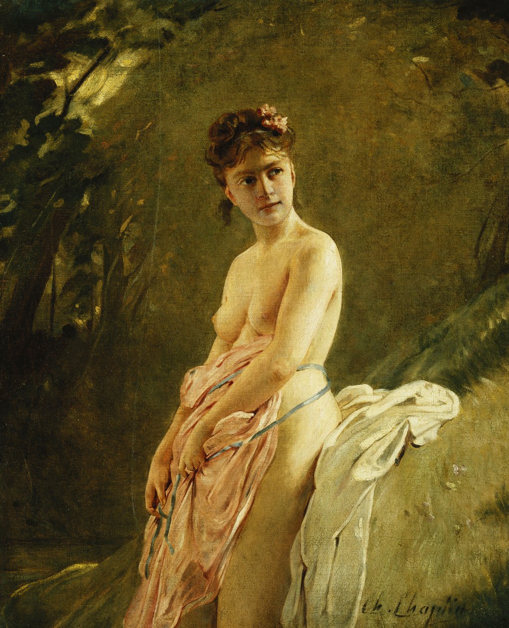Bademannen, av Charles Joshua Chaplin