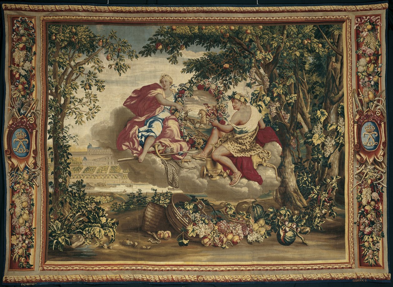 Høst, fra Årstidene av Charles Le Brun
