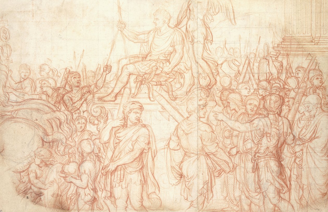 Keiser Konstantins triumf, av Charles Le Brun