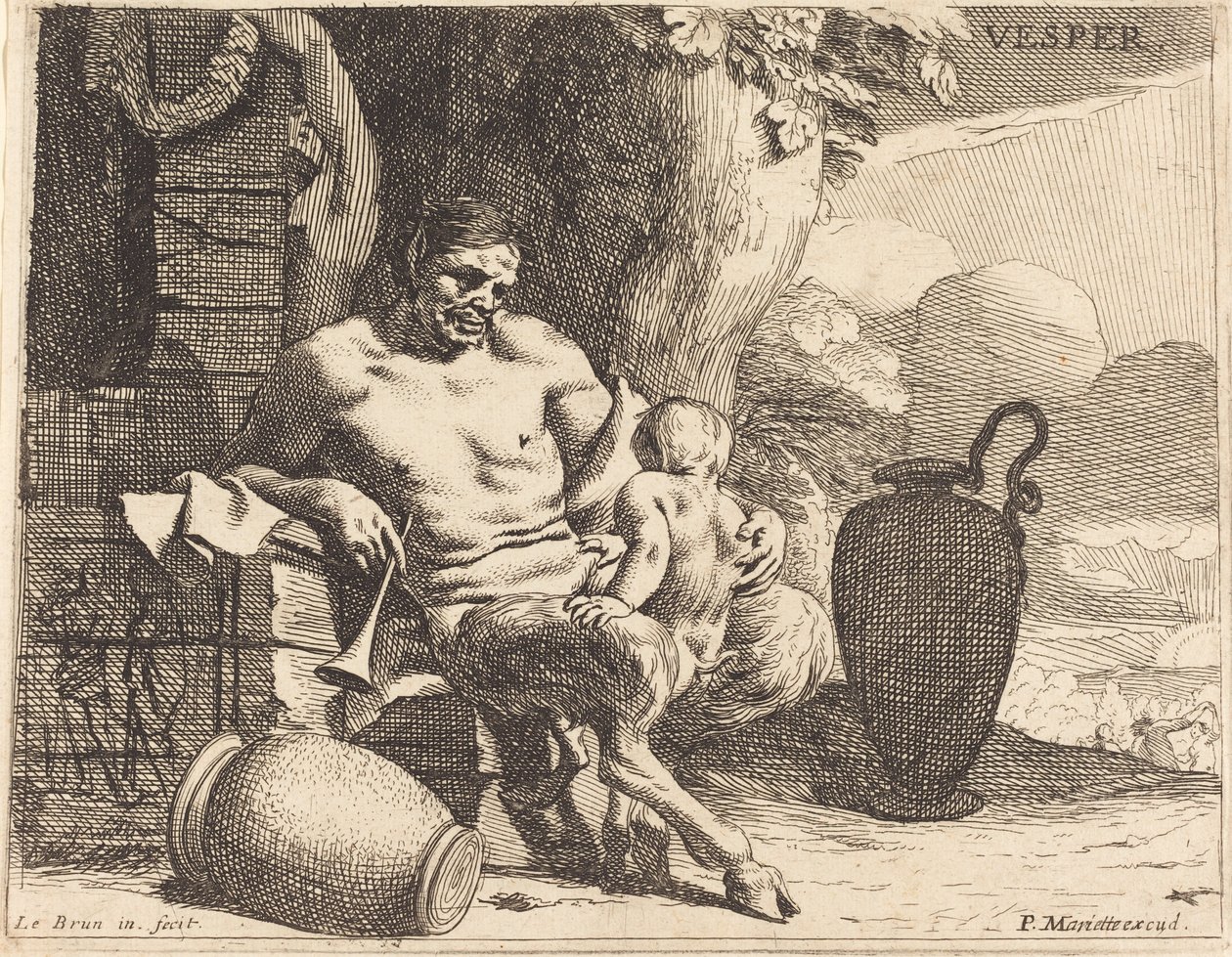 Vesper (kveld) av Charles Le Brun