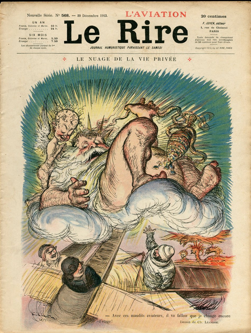 Cover av "" Latteren"", Satirical in Colors av Charles Leandre