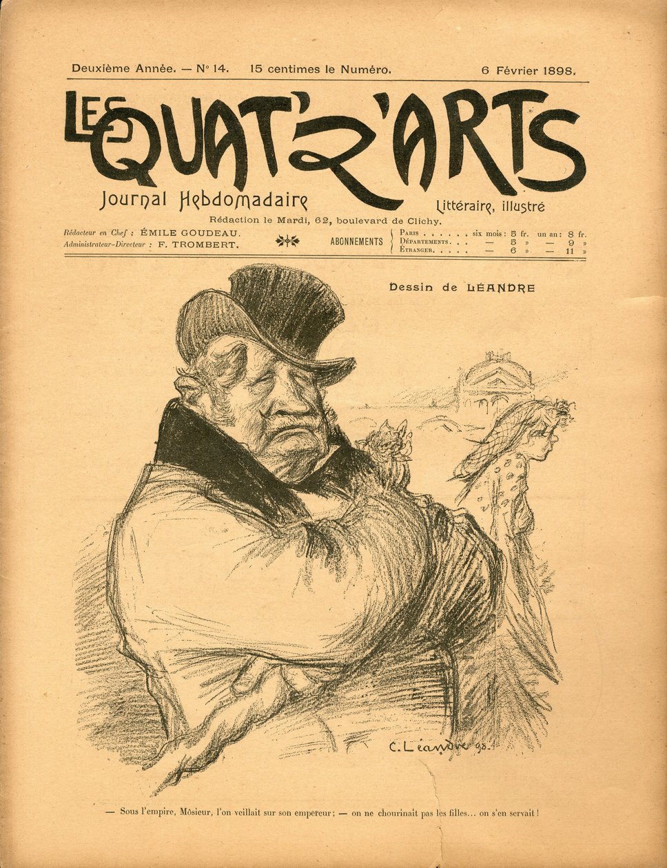 Quat z-kunsten av Charles Leandre