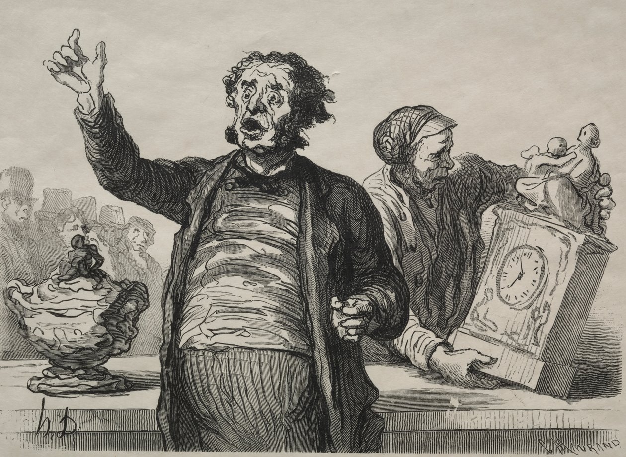 Auksjonsrommet: The Town Crier av Charles Maurand