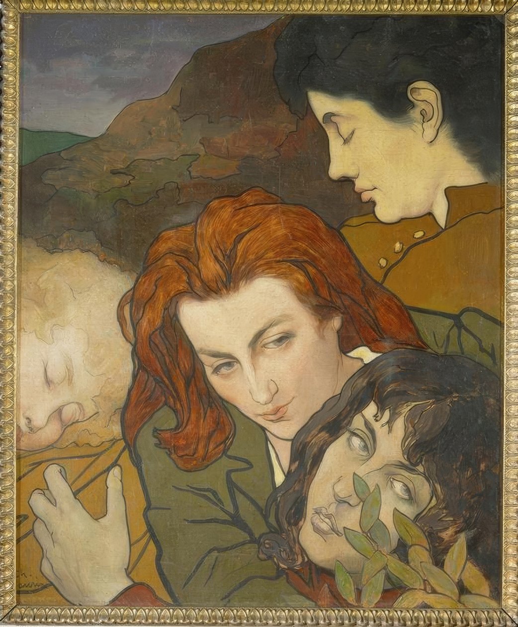 Allegorisk komposisjon av Charles Maurin