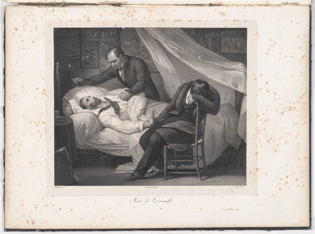 Gericaults død av Charles Maurin