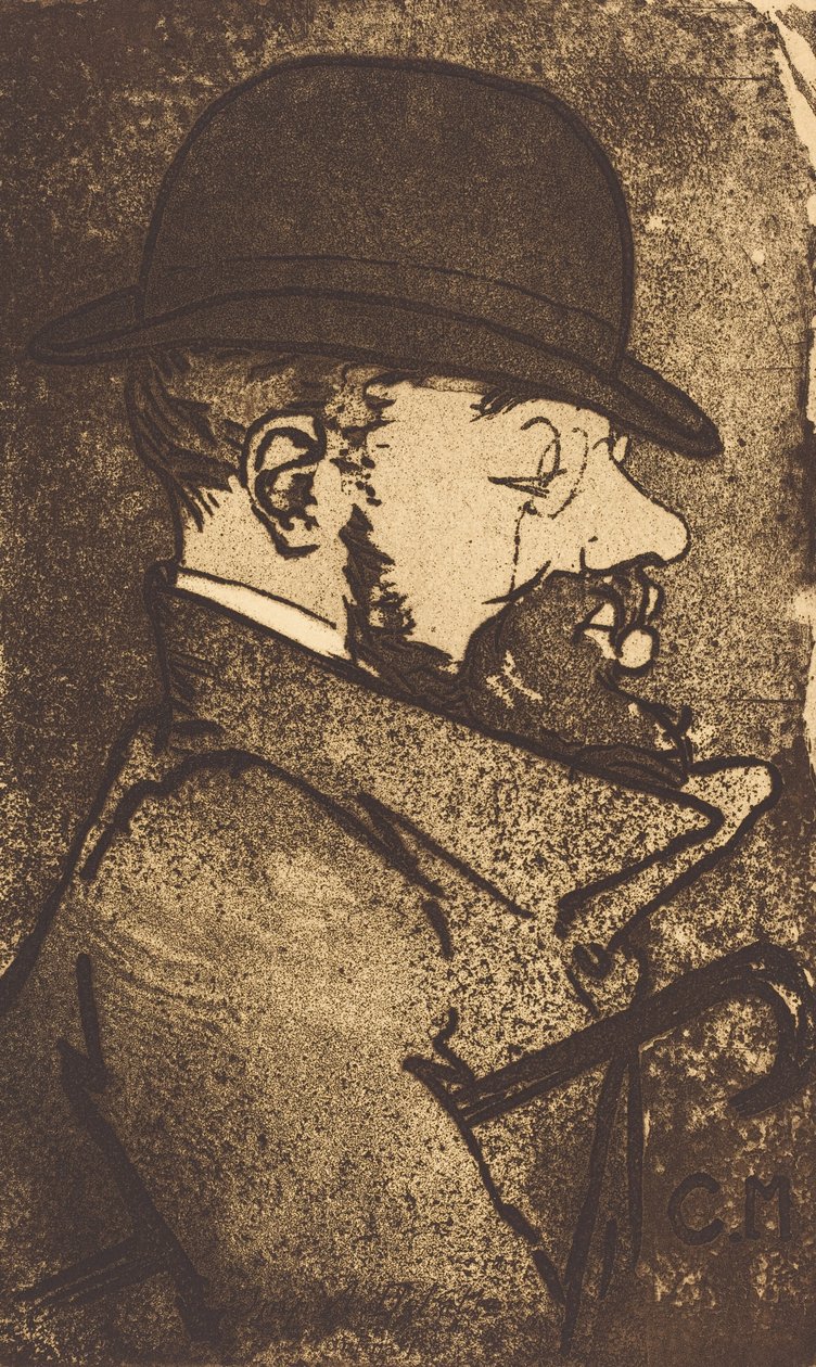 Henri de Toulouse-Lautrec, 1890. av Charles Maurin