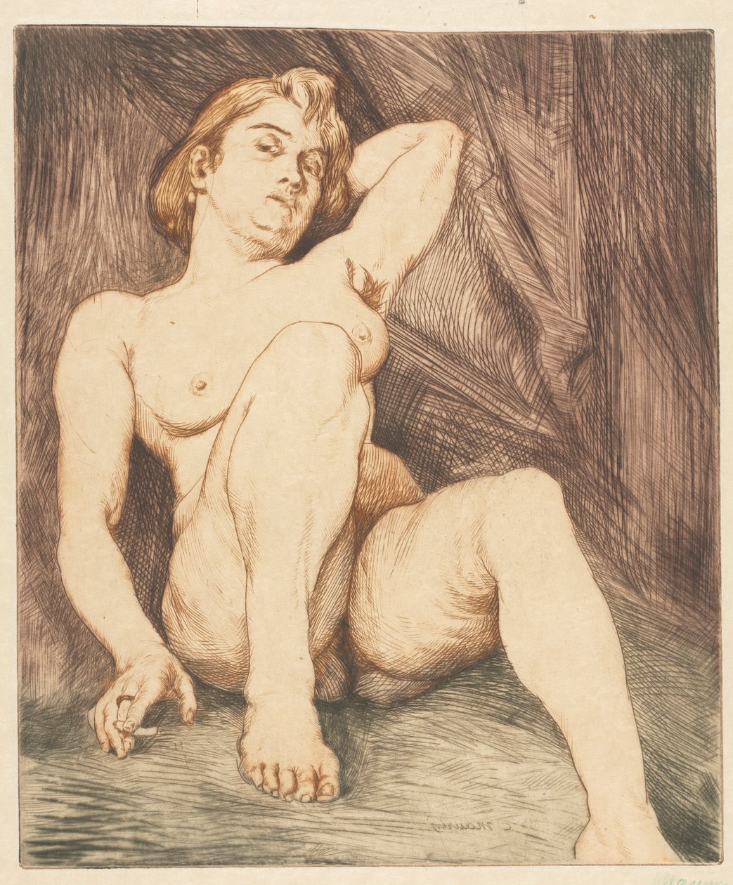 Sigaretten. av Charles Maurin