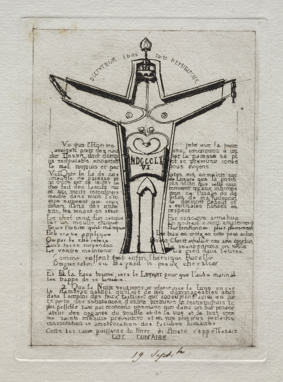 Måneloven, 1866. av Charles Meryon