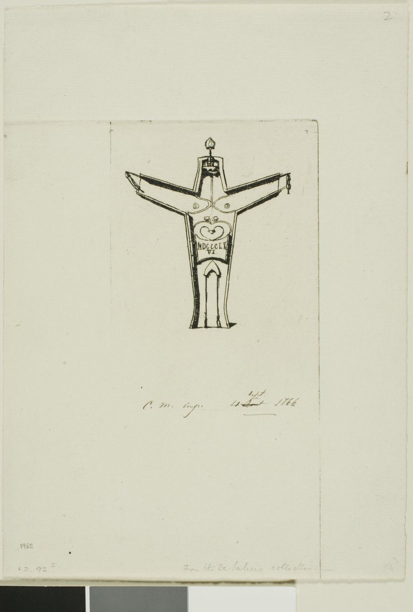 Måneloven, nei. 2 av Charles Meryon