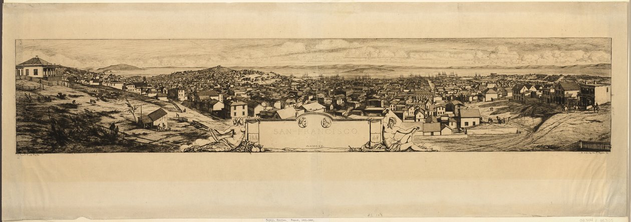 San Fransisco av Charles Meryon