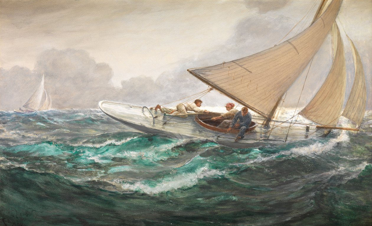 Et trekk på hovedarket av Charles Napier Hemy