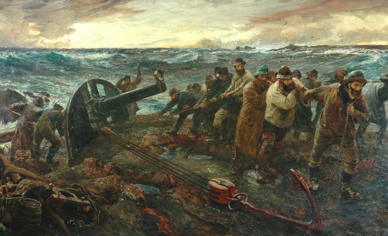 Vraket, 1898-1901 av Charles Napier Hemy