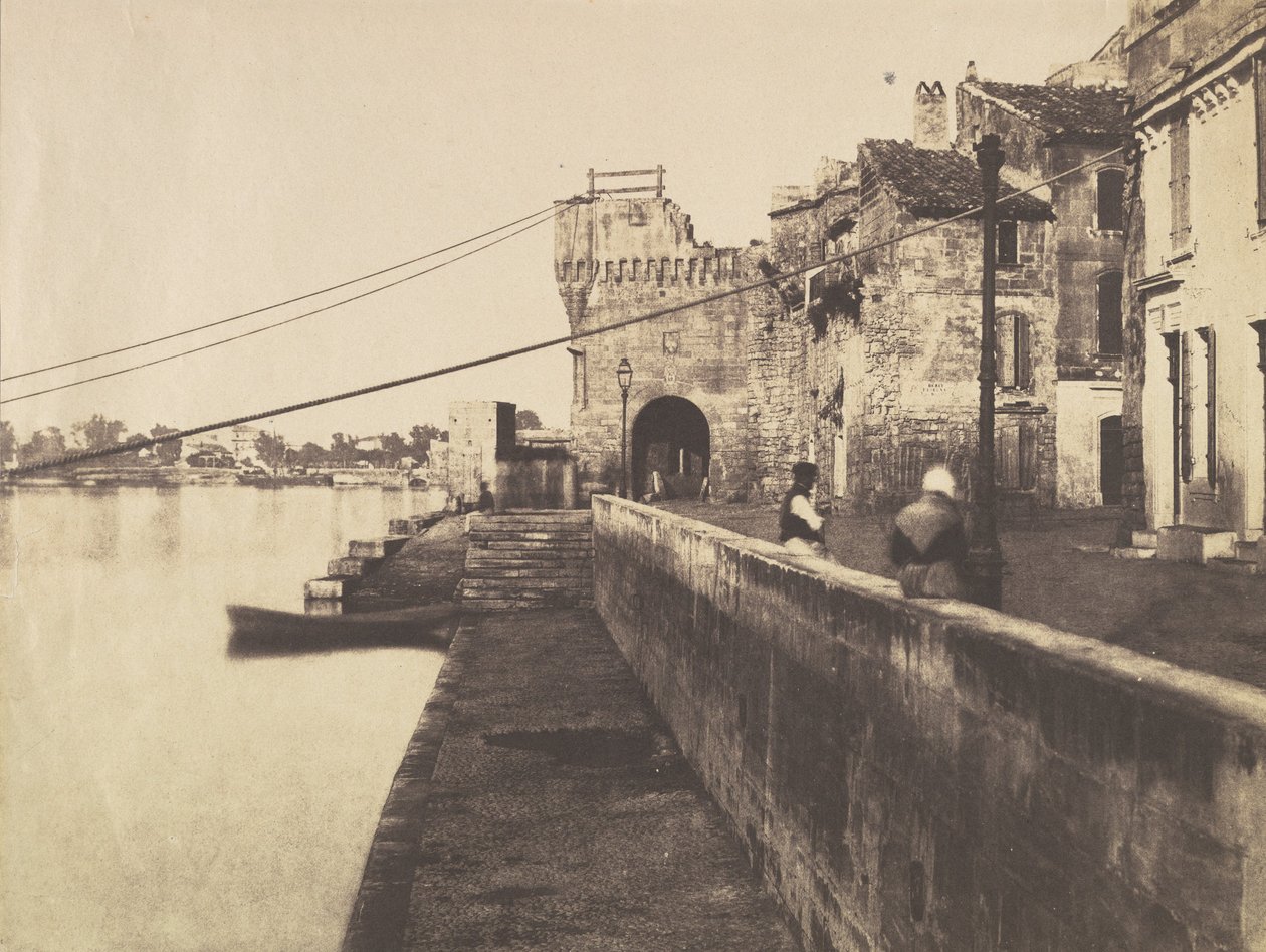 Arles, Chestnut Gate, 1852. av Charles Nègre