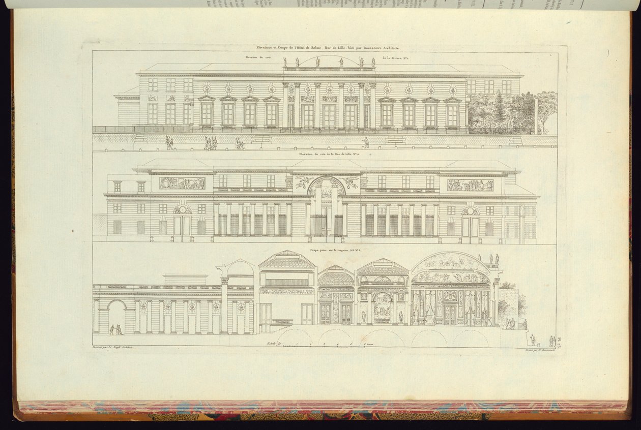 Innbundet utskrift (Frankrike) av Charles Nicolas Ransonnette