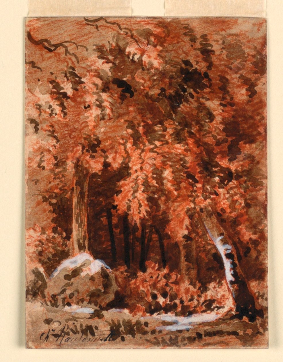 I skogen av Charles Nicolas Ransonnette