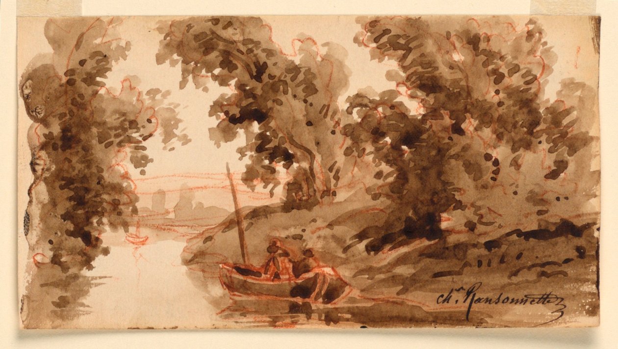 Isle of St. Denis av Charles Nicolas Ransonnette