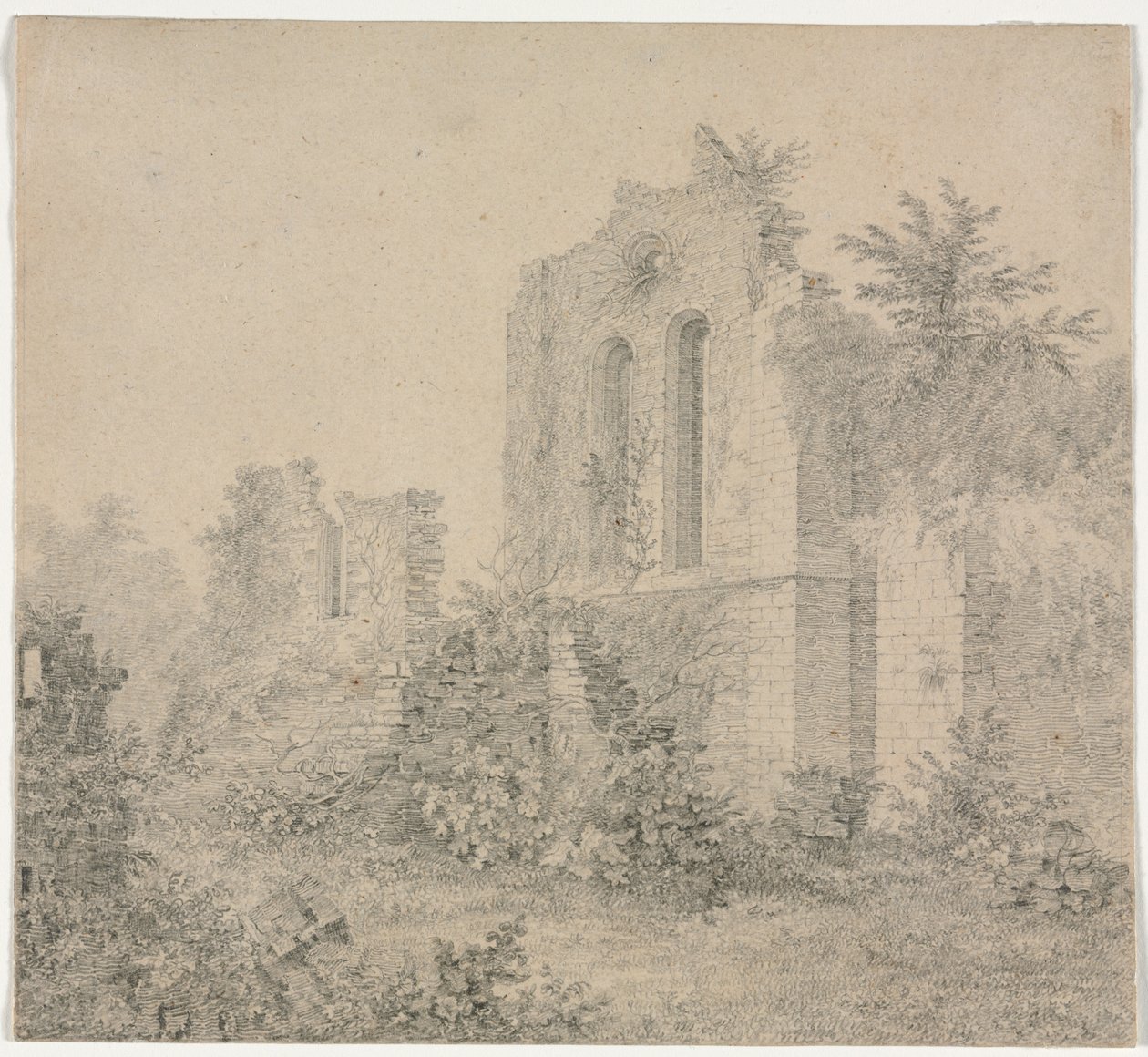 Ruinene av et kloster. av Charles Norris