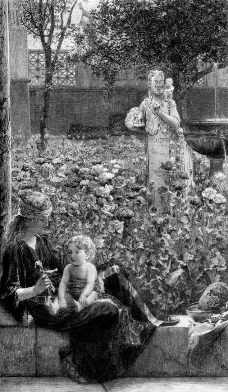 Childish Affections, c1880-1882. av Charles Olivier Murray