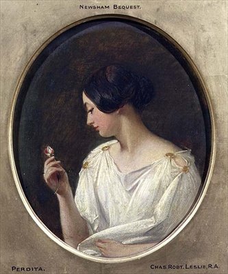 Perdita, ca. 1835 (olje på lerret) av Charles Robert Leslie