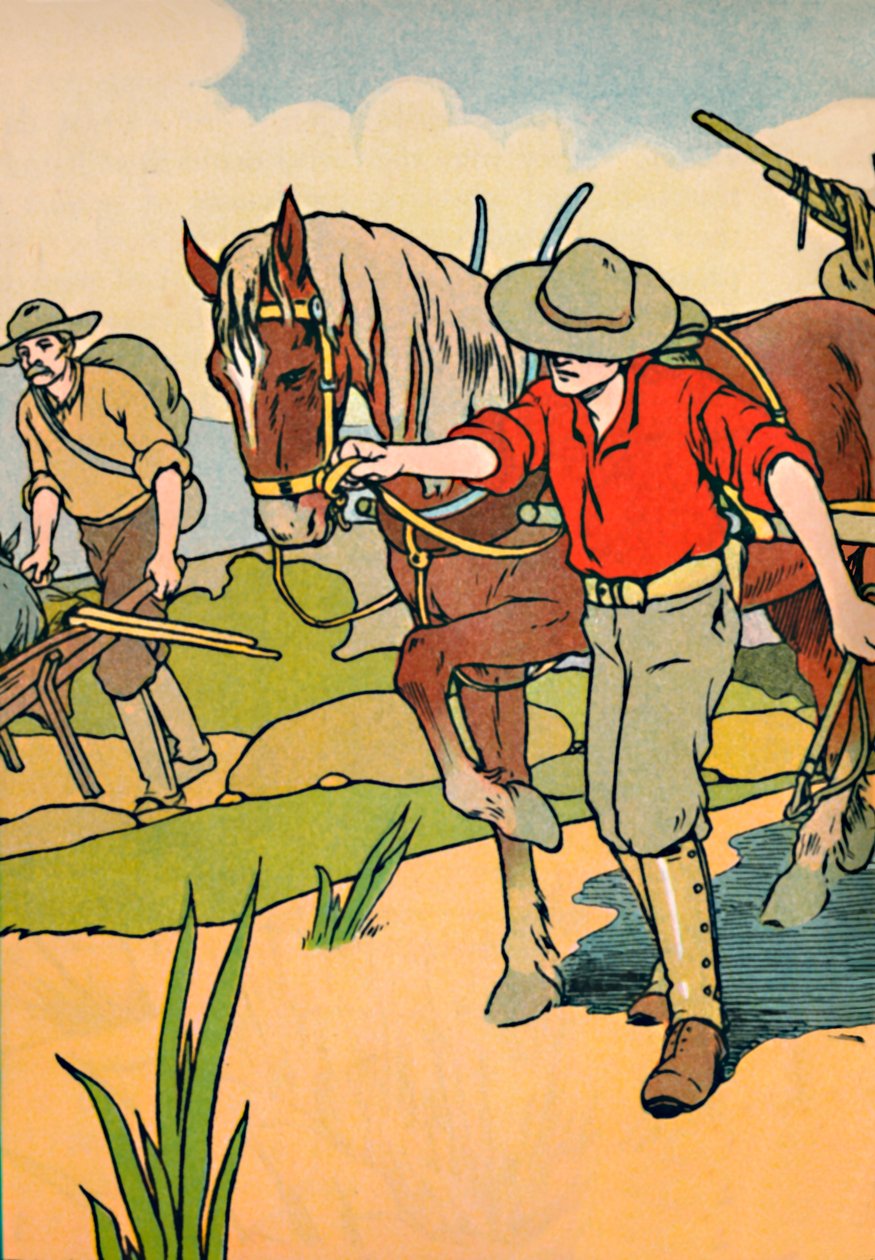 Off to the Gold-Fields, 1912 av Charles Robinson