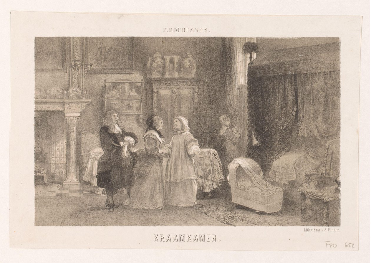 Barnehage (tittel på objekt) av Charles Rochussen