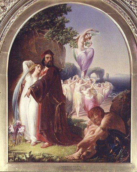 Prospero og Miranda av Charles Rolt
