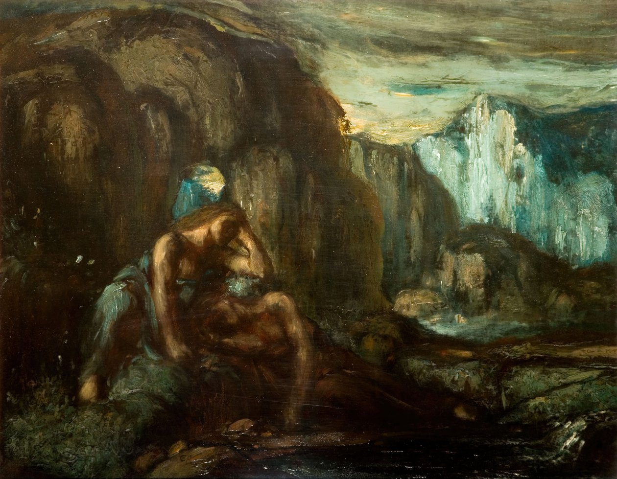 Tobias og engelen, 1905. av Charles S Ricketts