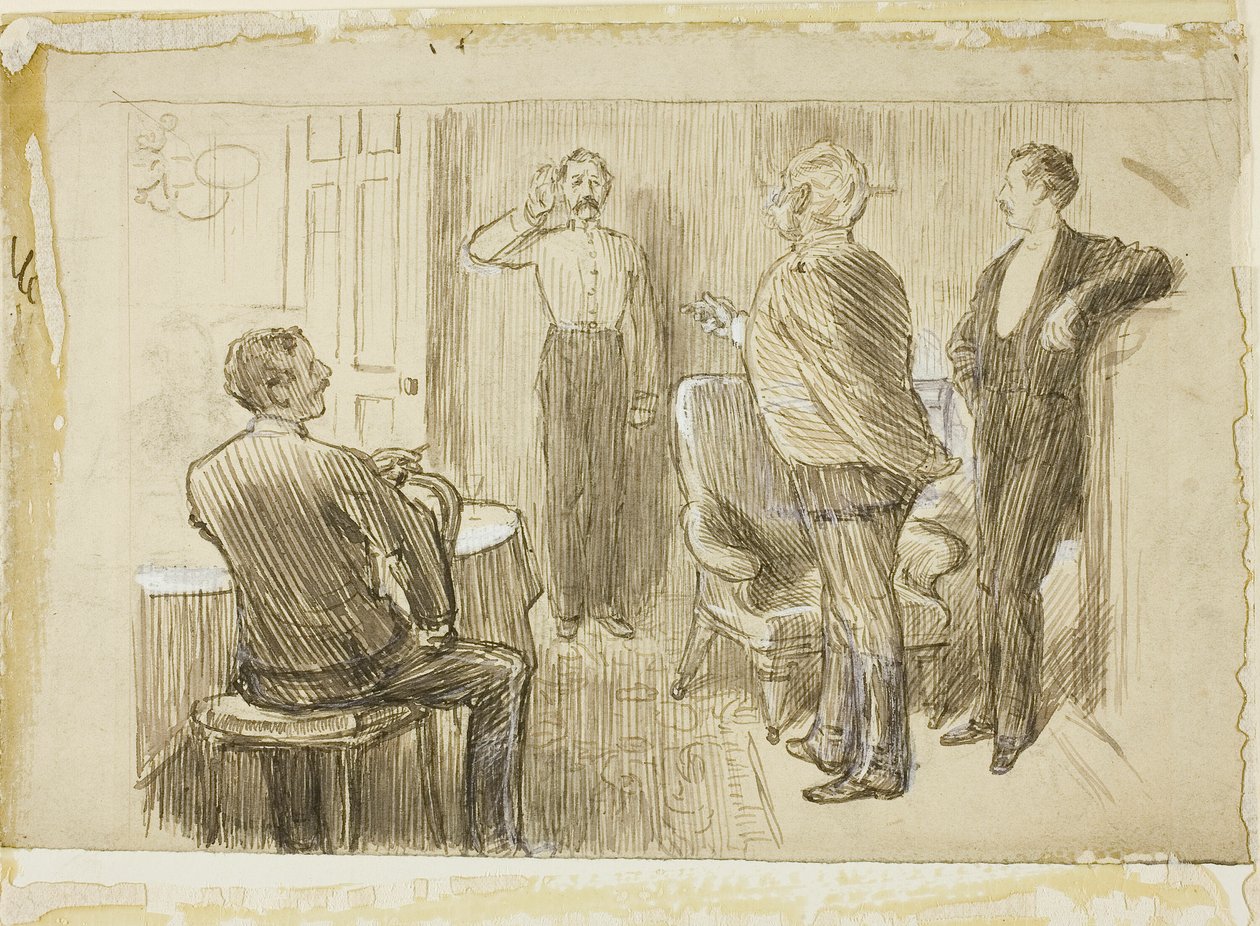 Offiser og ordensmann av Charles Samuel Keene