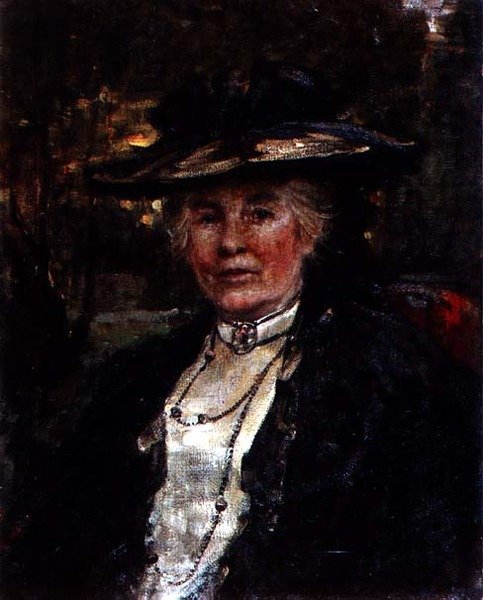 AB0228 Portrett av Lady Winkworth av Charles Sims