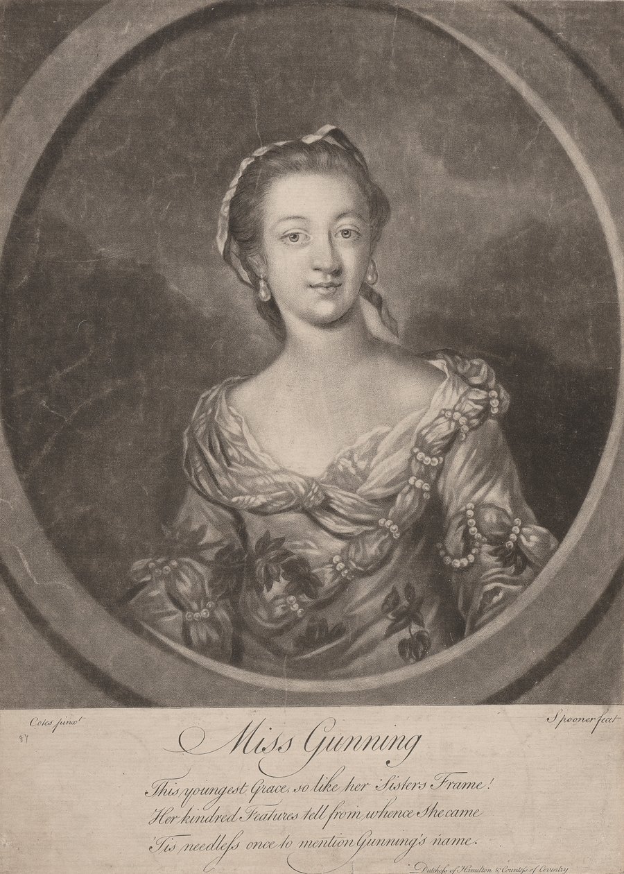Frøken Catharine Gunning av Charles Spooner