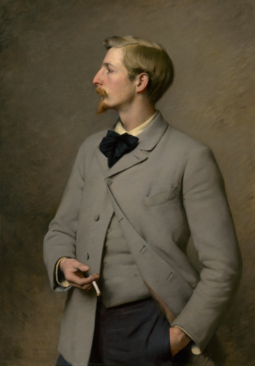 Paul Wayland Bartlett, ca. 1890. av Charles Sprague Pearce