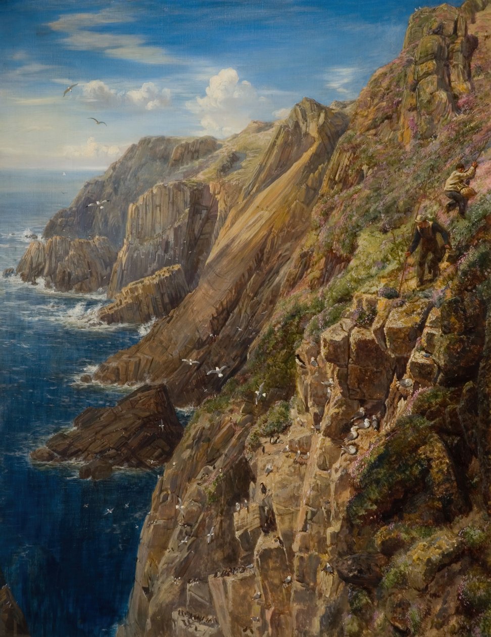 Lundy Island, 1857. av Charles Thomas Burt