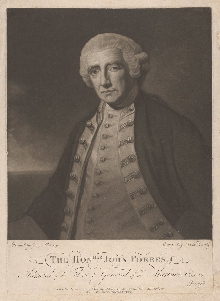Den ærede John Forbes av Charles Townley
