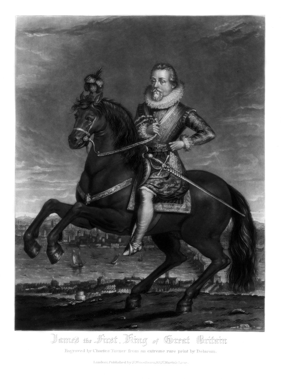 James I, konge av Storbritannia, 1816. av Charles Turner